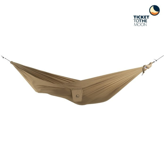 Ticket To The Moon Compact Hammock - Brown
