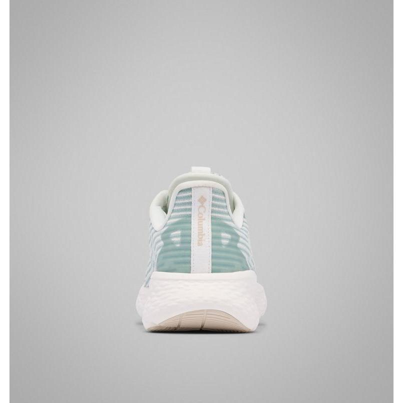 Sepatu Lari Wanita  - Columbia Women's Konos Swift Running Shoes - Sea Salt/Cool Green