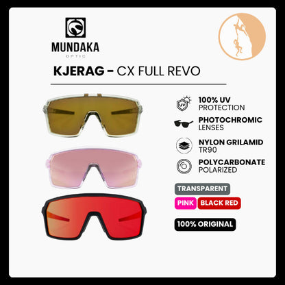 Mundaka Optic KJERAG (CX Full Revo) - Eyewear/Sunglasses/Kacamata Sport