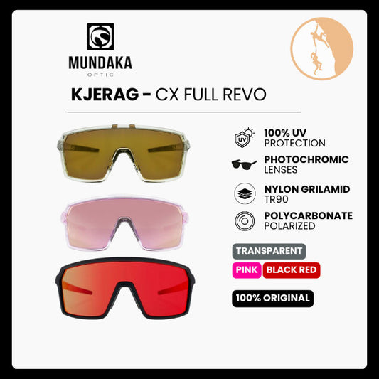Mundaka Optic KJERAG (CX Full Revo) - Eyewear/Sunglasses/Kacamata Sport