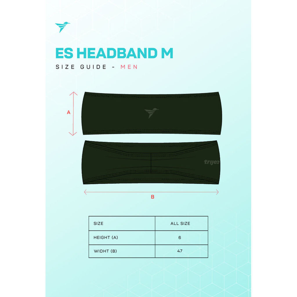 Ikat Kepala Olahraga Pria - Trijee ES Headband Men