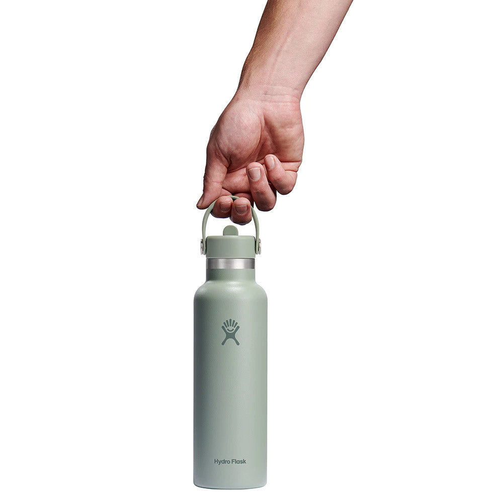 Hydro Flask Standard Mouth Flex Straw Cap 21oz/621ml - TONAL AGAVE