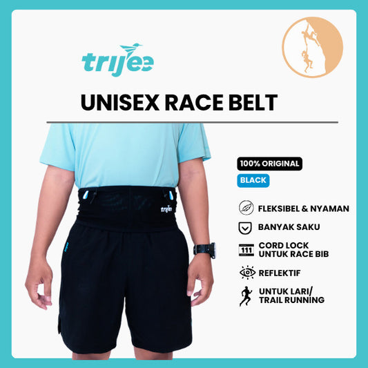 Tas Ikat Pinggang Lari Unisex - Trijee Race / Running Belt U
