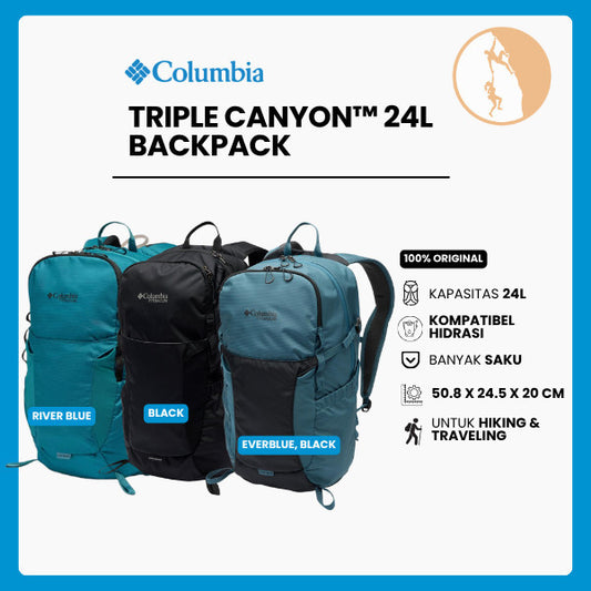 Tas Ransel Unisex - Columbia Triple Canyon 24L Backpack