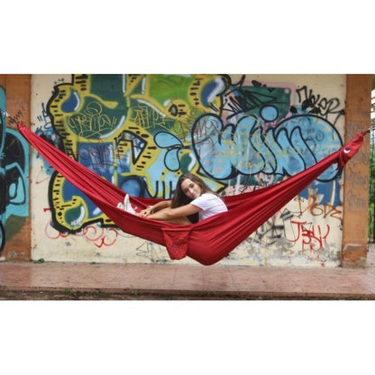 Ticket To The Moon Compact Hammock - Burgundy