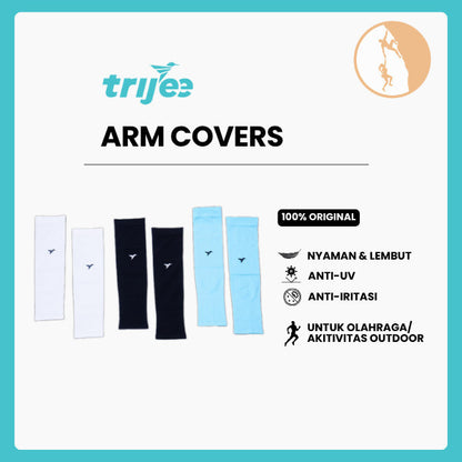 Manset Olahraga Unisex / Pelindung Lengan - Trijee Cotton Arm Covers / Arm Sleeves