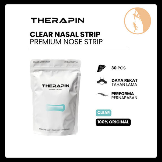 THERAPIN Clear Nasal Strip | 30 Pcs Premium Nose Strip