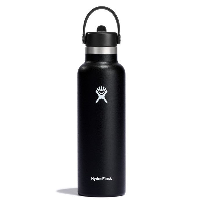 Hydro Flask Standard Mouth Flex Straw Cap Black 21Oz