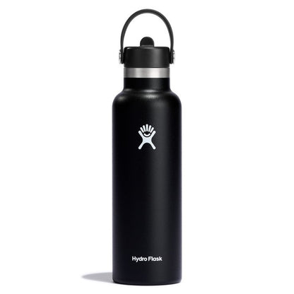 Hydro Flask Standard Mouth Flex Straw Cap Black 21Oz