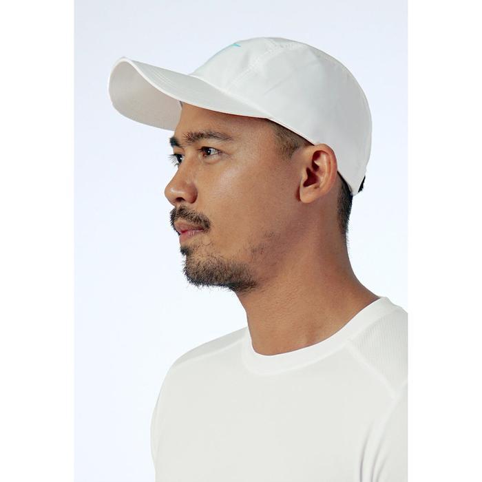 Trijee Es Running Cap / Topi Lari Unisex - White