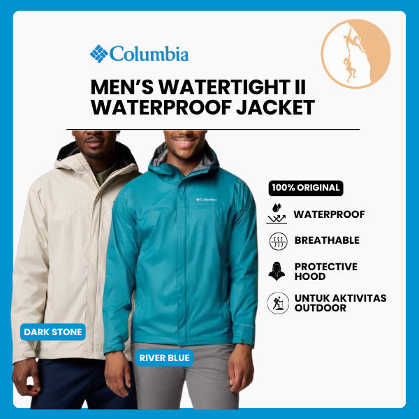 Jaket Pria Waterproof/Rain - Columbia Men’s Watertight II Jacket