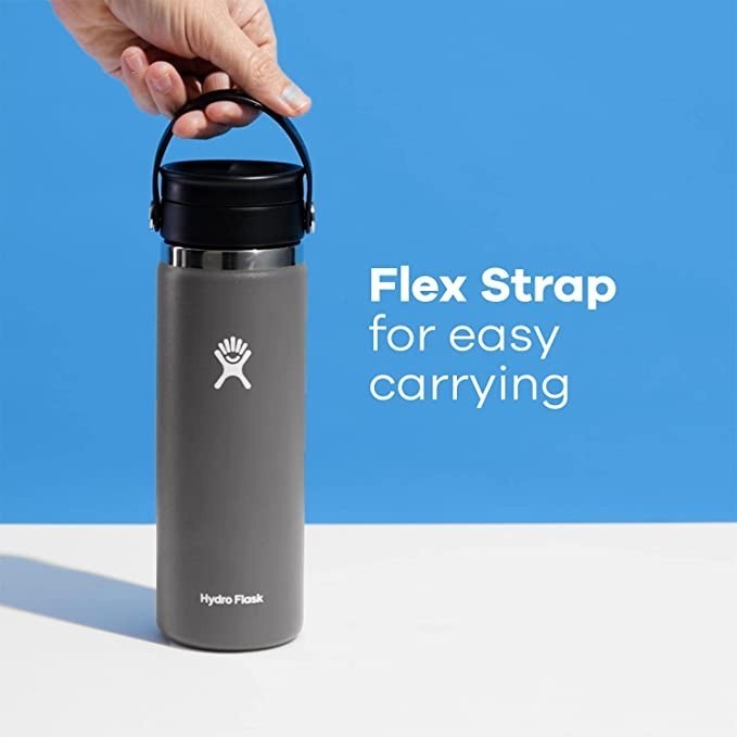 Hydro Flask Wide Mouth Flex Sip Lid 16oz/473ml - BLACK