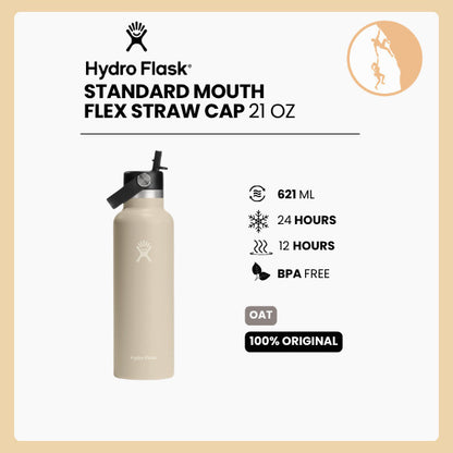 Hydro Flask Standard Flex Straw Cap 21oz/621 ml - OAT
