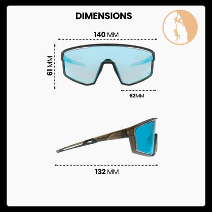 Mundaka Optic AKILA (CX Full Revo) - Eyewear/Sunglasses/Kacamata Sport