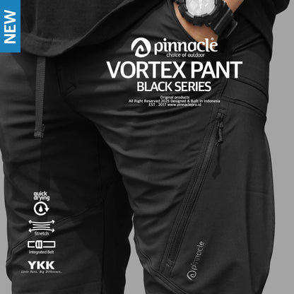 Celana Gunung/Hiking Pria - Pinnacle Vortex Hike Pant (Black)