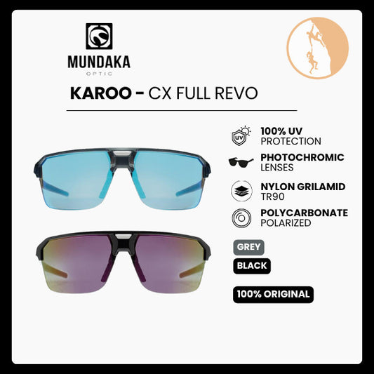 Mundaka Optic KAROO (CX Full Revo) - Eyewear/Sunglasses/Kacamata Sport
