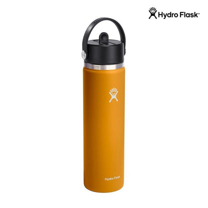Hydro Flask Wide Mouth Flex Straw Cap 24oz/710 ml- FOSSIL