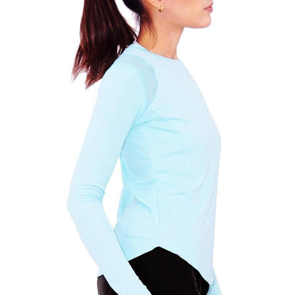 Trijee ES Top Mesh Women Long Sleeve - Jersey Quick Dry Fit Wanita