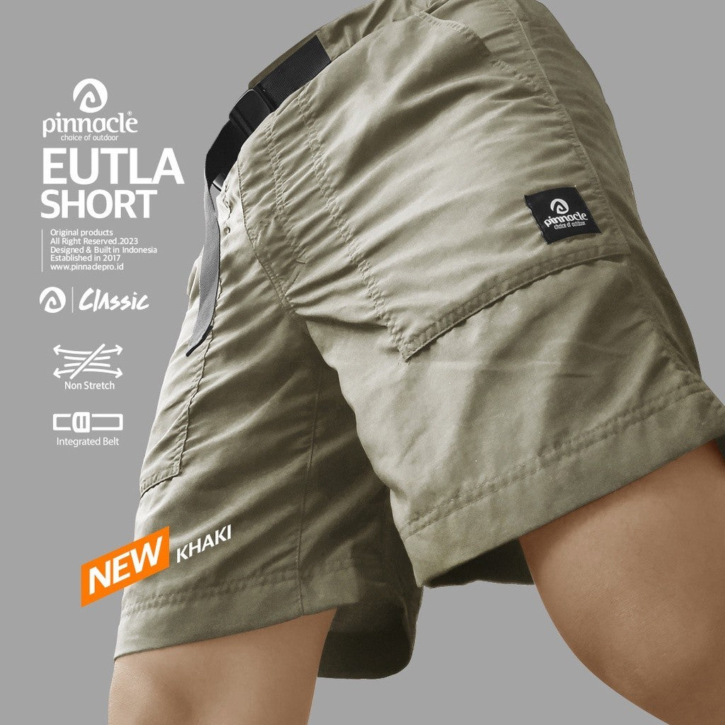 Pinnacle Eutla Classic Short - Khaki