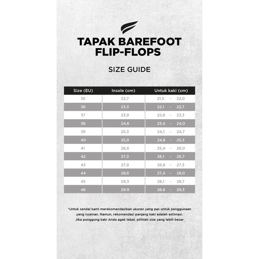 PYOPP FLEDGE - Tapak V1.5 Barefoot Flip Flops - Black