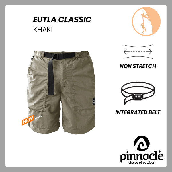 Pinnacle Eutla Classic Short - Khaki