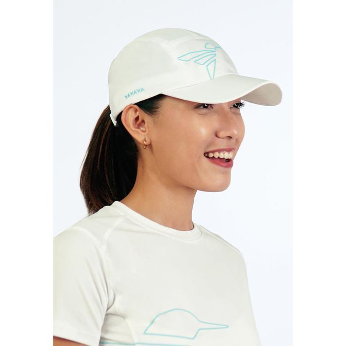 Trijee Es Running Cap / Topi Lari Unisex - White