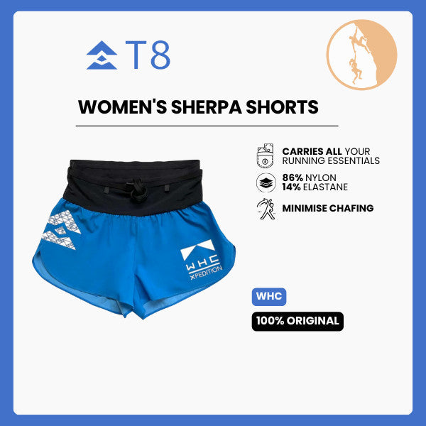 T8 Women's Sherpa Shorts WHC - Celana Lari