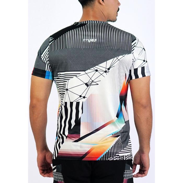 Kaos Olahraga Pria - Trijee DG Jersey Men Short Sleeve (Duochrome Glitch)