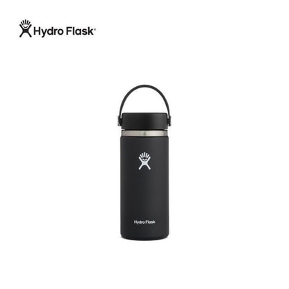 Hydro Flask Wide Mouth Flex Cap Black 16Oz