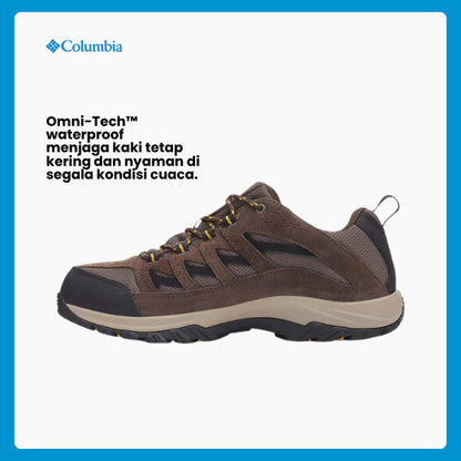 Sepatu Gunung/Hiking Pria - Columbia Men's Crestwood™ Waterproof - Mud/Squash