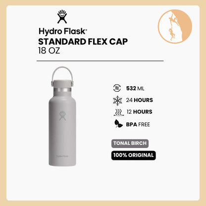 Hydro Flask Standard Flex Cap 18oz/532ml - TONAL BIRCH