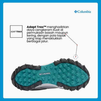 Sepatu Lari/Trail Running Pria - Columbia Men's Konos™ TRS Performance Shoes (White/Poppy Red)