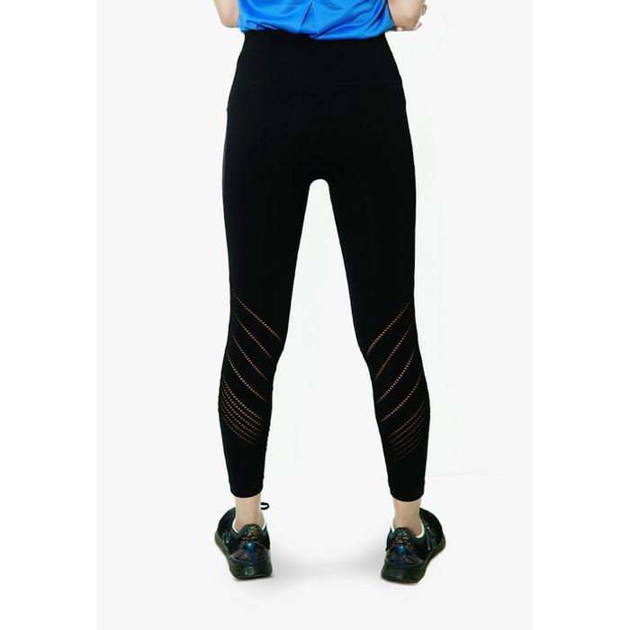 Celana Legging Olahraga Wanita - Trijee Luna II Women Legging Sport 7/8 (Black)