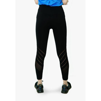 Celana Legging Olahraga Wanita - Trijee Luna II Women Legging Sport 7/8 (Black)