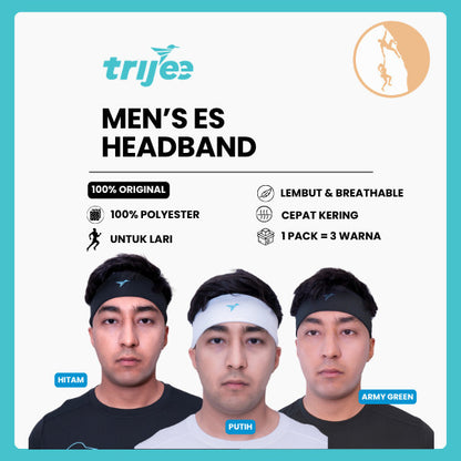 Ikat Kepala Olahraga Pria - Trijee ES Headband Men