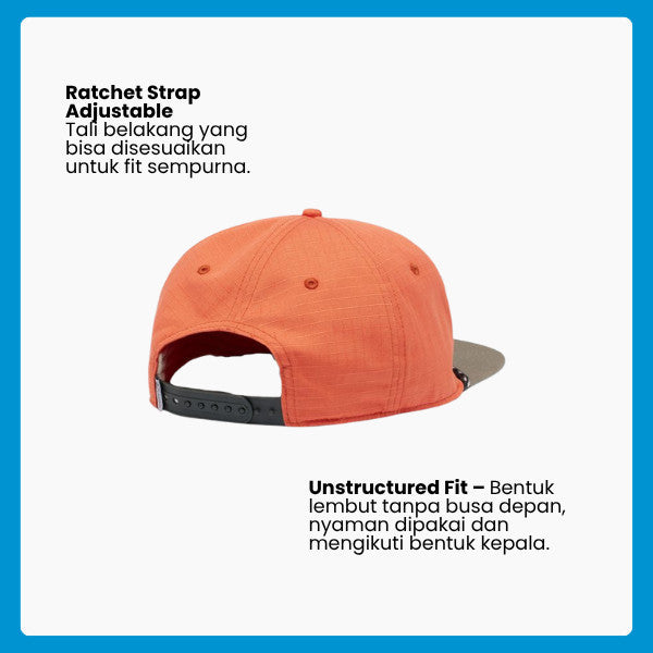 Topi Columbia Unisex Ratchet Strap Snapback – Gaya Vintage & Adjustable Fit