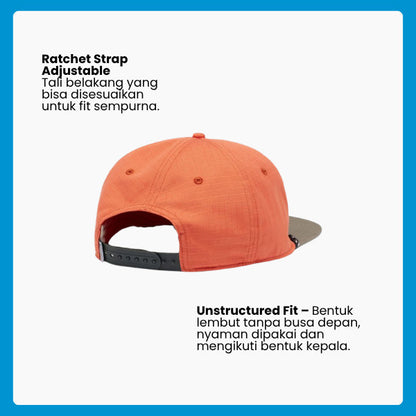 Topi Columbia Unisex Ratchet Strap Snapback – Gaya Vintage & Adjustable Fit