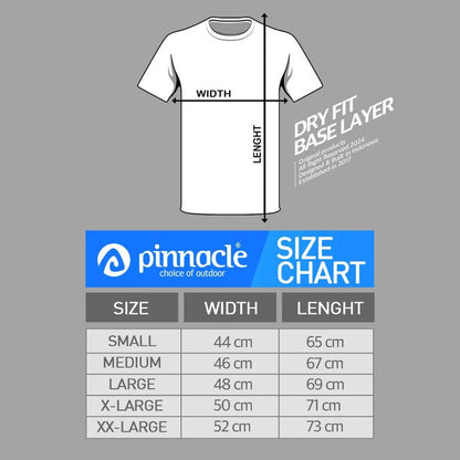 Pinnacle Dry Fit Base Layer - Charcoal