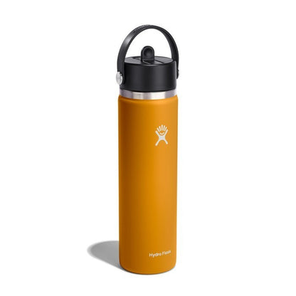 Hydro Flask Wide Mouth Flex Straw Cap 24oz/710 ml- FOSSIL