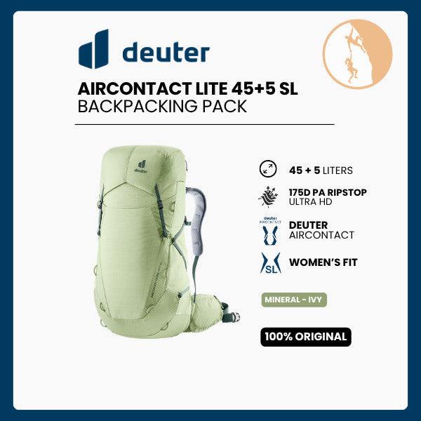 Deuter Aircontact Ultra 45+5 SL - Backpacking Pack