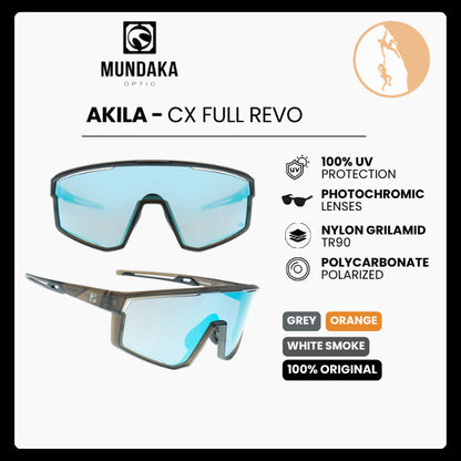 Mundaka Optic AKILA (CX Full Revo) - Eyewear/Sunglasses/Kacamata Sport