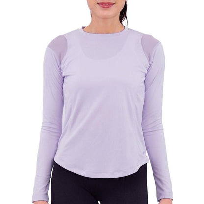 Trijee ES Top Mesh Women Long Sleeve - Jersey Quick Dry Fit Wanita