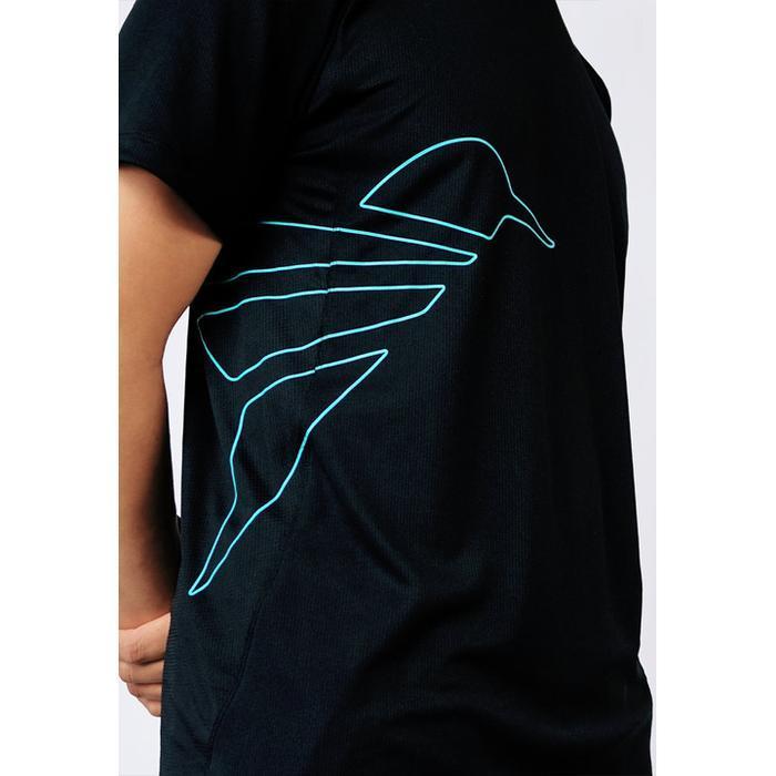 Kaos Olahraga Pria - Trijee Hummingbird II Men Short Sleeve (Black)