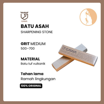 Gawa Natural Sharpening Stone Batu Asah
