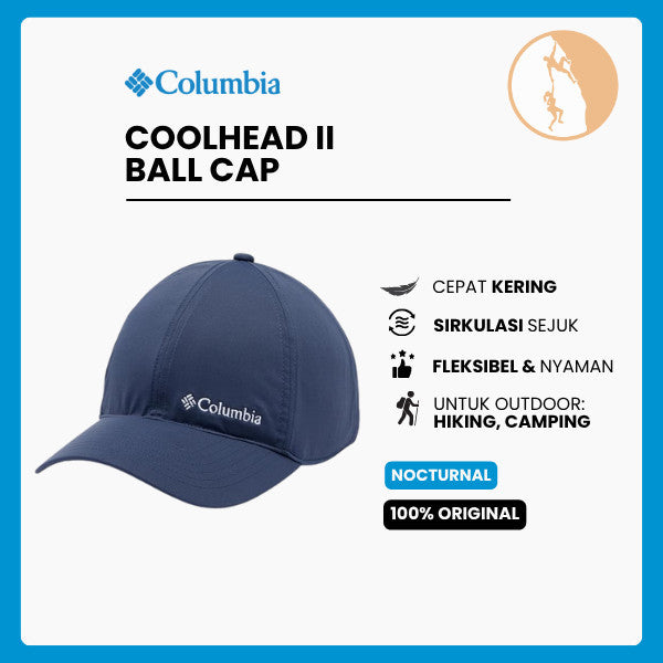 Topi Hiking Columbia Coolhead II Hat (Nocturnal)