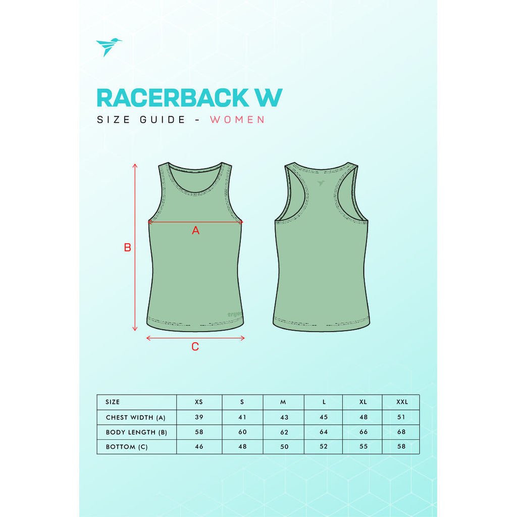 Kaos Tank Top Lari Wanita - Trijee  Women's ES Racerback F (Lilac)