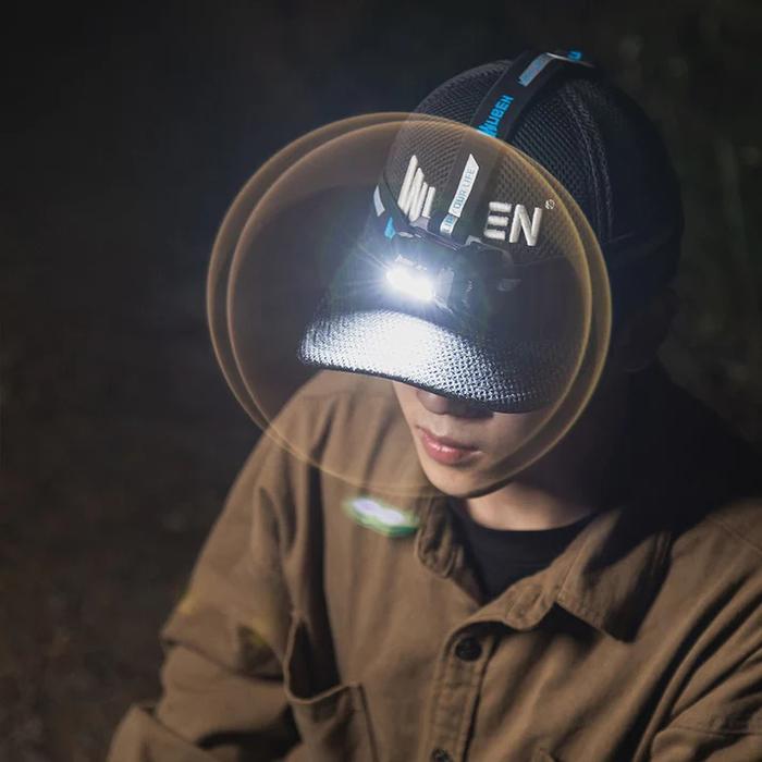 Wuben E7 Multi-functional EDC Flashlight Senter Kepala - 1800 Lumens 132 Meters