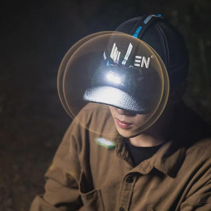 Wuben E7 Multi-functional EDC Flashlight Senter Kepala - 1800 Lumens 132 Meters