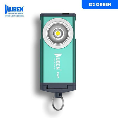 Wuben G2 Multi-functional Mini EDC LED Keychain Flashlight Senter