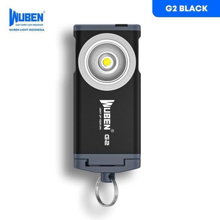 Wuben G2 Multi-functional Mini EDC LED Keychain Flashlight Senter